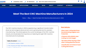 DW CNC Laser - Precision Laser Cutting Machines