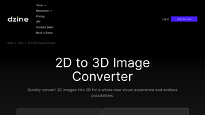 Dzine - 2D to 3D Image Converter