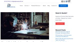 Eagle Metalcraft - Sheet Metal Prototyping