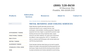 Eagle Stainless - Custom Metal Bending Services