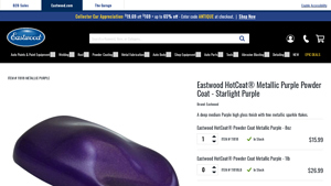 Eastwood - Hotcoat Powder Metallic Purple