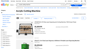 Acrylic Cutting Machines - Various Brands Available