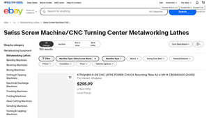 Swiss Screw Machine - CNC Turning Center