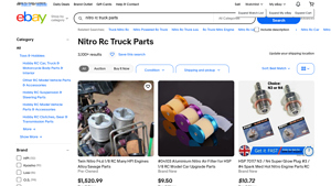 Nitro RC Trucks - Parts & Accessories