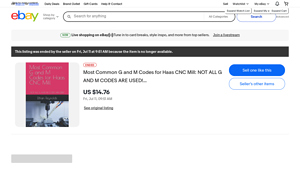 Independently Published - Most Common G and M Codes for Haas CNC Mill