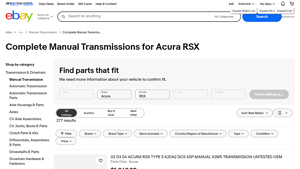 Acura - RSX Manual Transmission