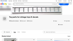 Toy Parts - Vintage Brands