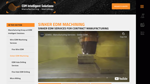 EDM Intelligent Solutions - Advanced CNC Sinker EDM Services