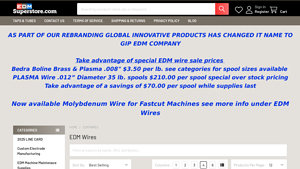 EDM Superstore - PLASMA™ Coated EDM Wire