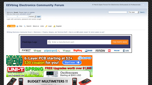 EEVBlog - Plastic Enclosures & Fabrication Services