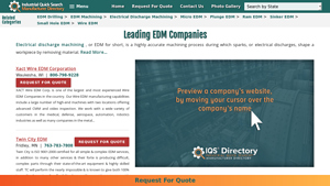 Electrical Discharge Machining - Precision EDM Services