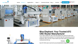 Blue Elephant - ATC CNC Router