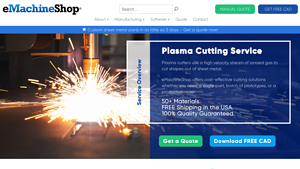 eMachineShop - Custom Plasma Cutting Solutions