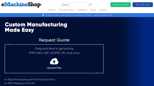 eMachineShop - Custom Manufacturing Services