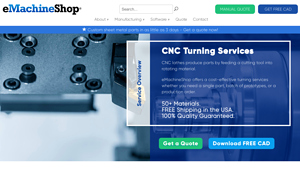 eMachineShop - CNC Turning Services