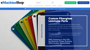 eMachineShop - Custom Fiberglass Laminate Parts