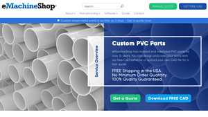 eMachineShop - Custom PVC Parts