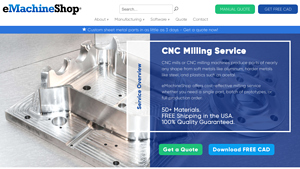 eMachineShop - CNC Milling Services