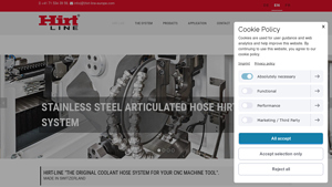 Kuehlmittel - Coolant Hose for CNC Machines