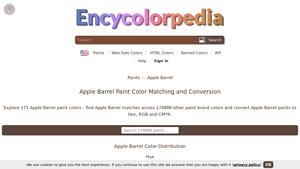 Apple Barrel - Paint Color Finder