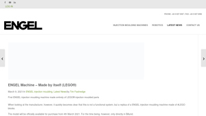ENGEL - LEGO® Injection Moulding Machine