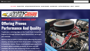 Engine Parts - Classic Car Engine Restoration
