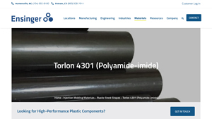 Ensinger - Torlon 4301 (Polyamide-imide)