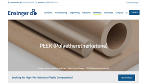 Ensinger - PEEK Thermoplastic Solutions