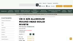 EPCO - Aluminum Round Head Fastener