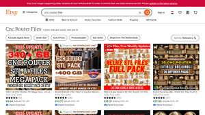 Etsy - CNC Router Files Mega Bundle