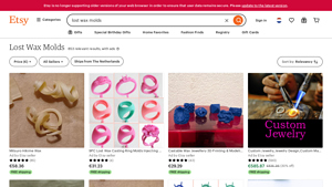 Etsy - Lost Wax Molds