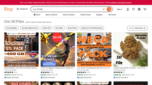 Etsy - MEGA BUNDLE CNC Files
