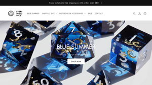 Everything Dice - Handmade Sharp Edge Tabletop Gaming Dice
