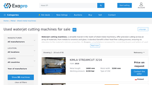 Exapro - Used Waterjet Cutting Machines
