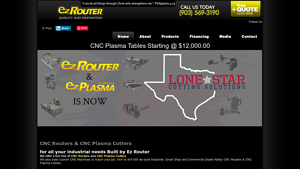 EZ Router - Custom CNC Routers and Plasma Cutters