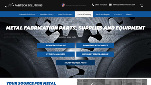 FABTECH SOLUTIONS - Metal Fabricating Tools & Equipment