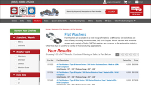 Fastener Superstore - Flat Washers