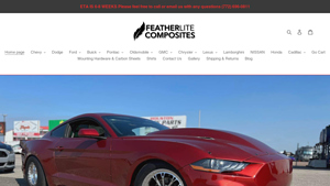 Featherlite Composites - Fiberglass & Carbon Fiber Vehicle Parts