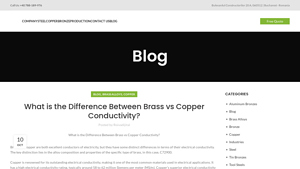 FineMetal - Brass and Copper Conductors