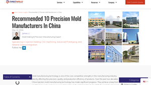 FirstMold - Specialized Molds for Automotive and Aerospace