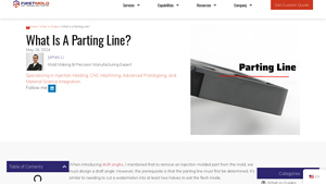 First Mold - Parting Line Essentials