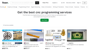 Fiverr - CNC Programming Services