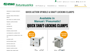 Fixtureworks - Quick Action Spindle & Shaft Locking Clamps