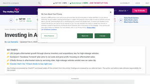 Auto Parts & OEM Stocks - Key Investments