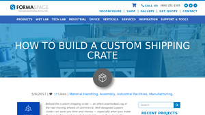 FormaSpace - Custom Shipping Crates