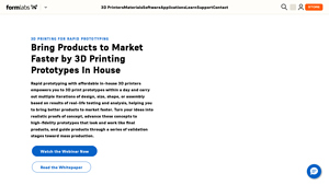 Formlabs - Rapid Prototyping Solutions