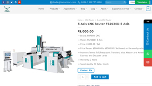 Forsun - FS2030D-5 Axis CNC Machine