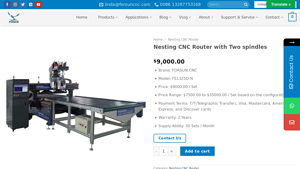 FORSUN CNC - Nesting CNC Router FS1325D-N