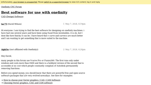 Onefinity CNC - Key Software Options