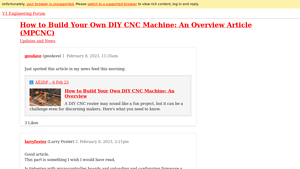 V1E - DIY CNC Router Guide